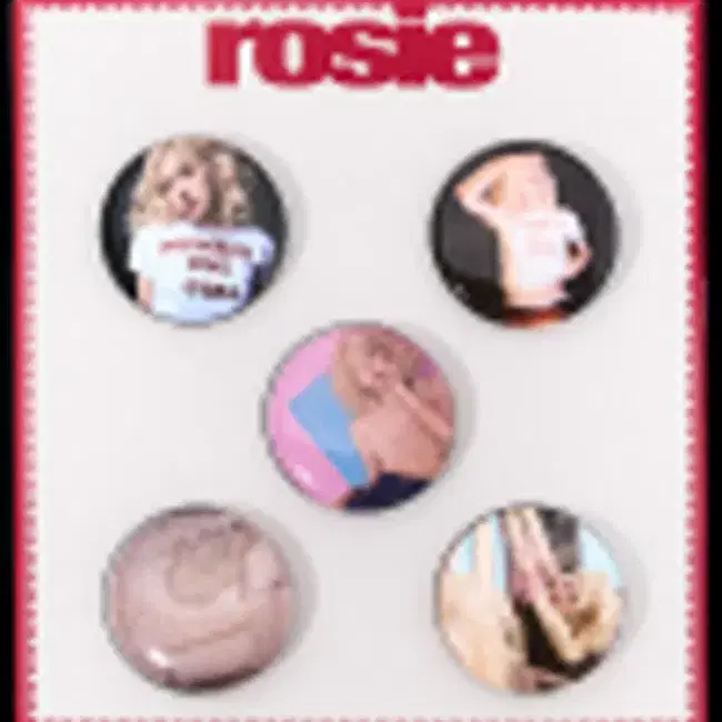 로제 PIN BUTTON A SET - 출시일 1/21