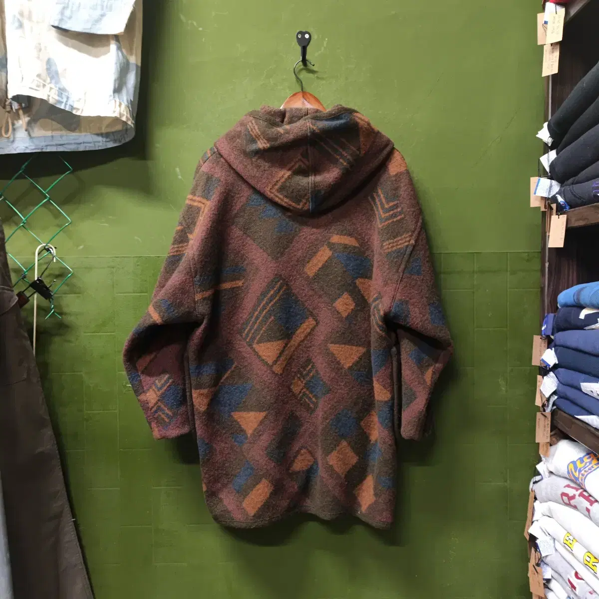 ALTO CAPPOTTO 울 후드 더블 코트