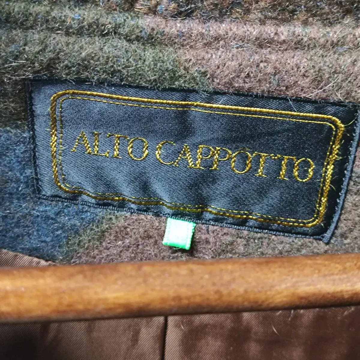 ALTO CAPPOTTO 울 후드 더블 코트