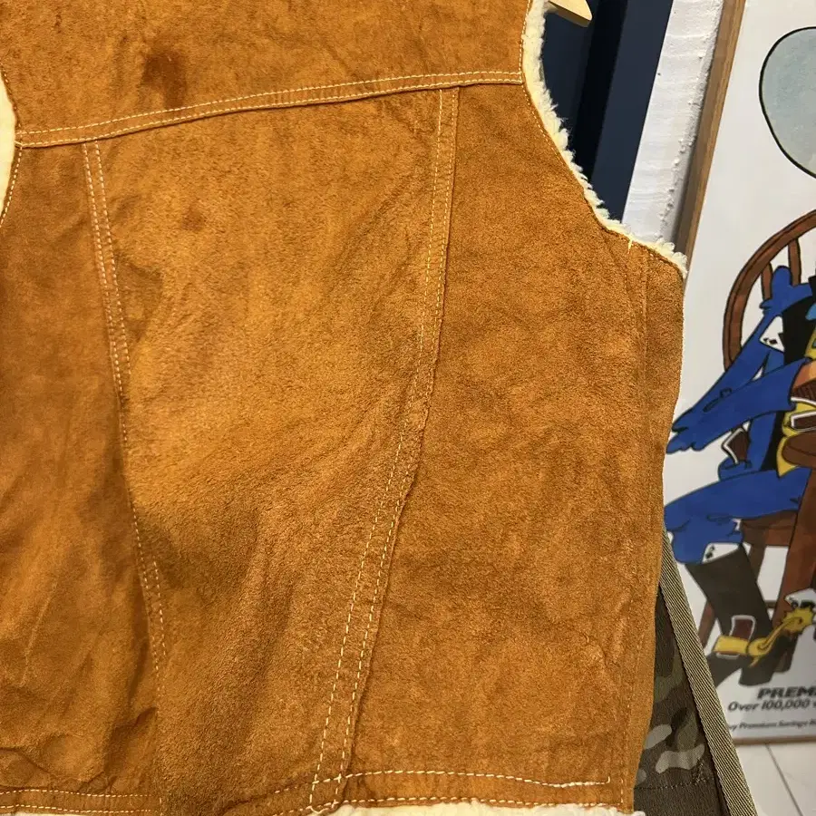 OLD VINTAGE SUEDE LEATHER 스웨이드레더베스트