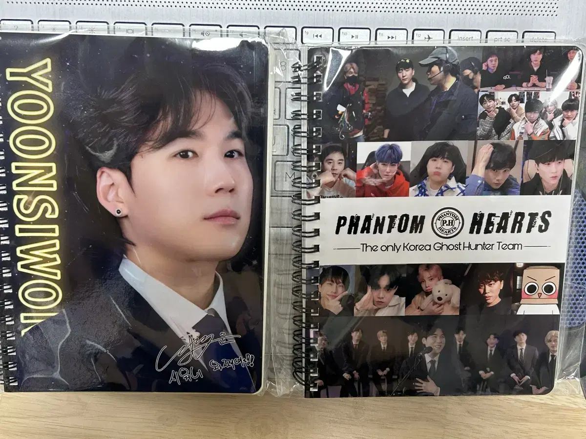 Yoon Siwon's Phantom Hearts goods: two notebooks in bulk