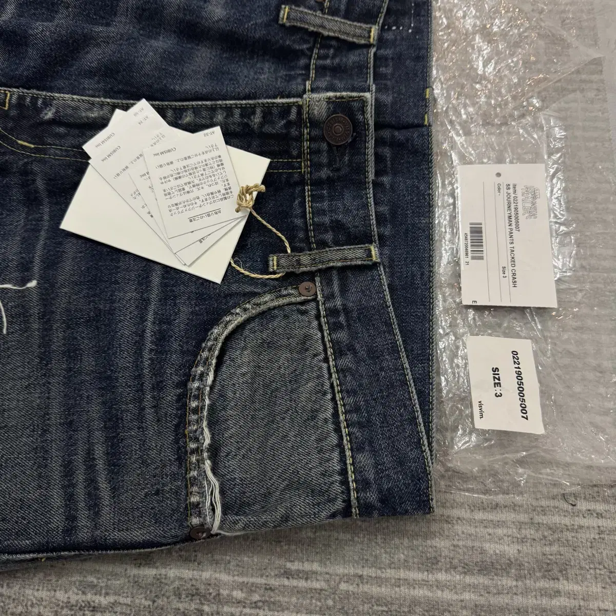 VISVIM 21SS I.C.T. JOURNEYMAN PANTS