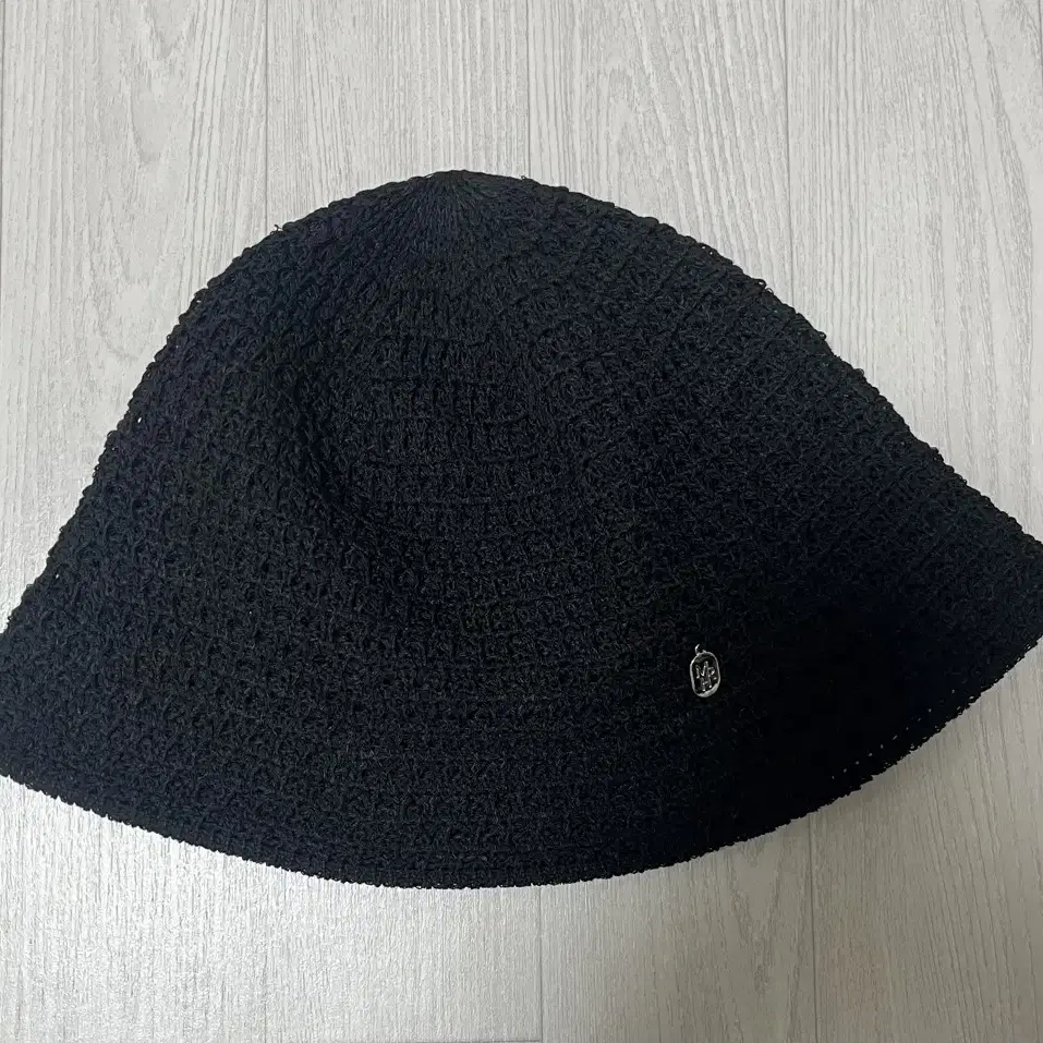 메르헨 bohe net bucket hat - black