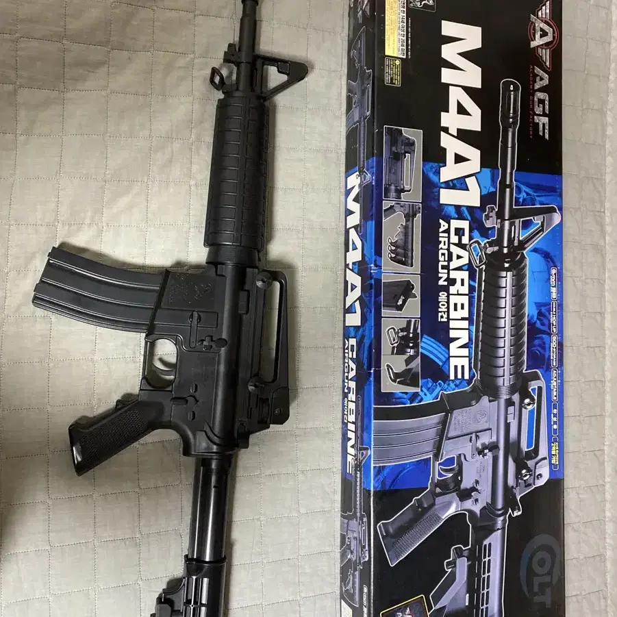 아카데미과학 비비탄총 M4A1 CARBINE AIRGUN+M&P9c