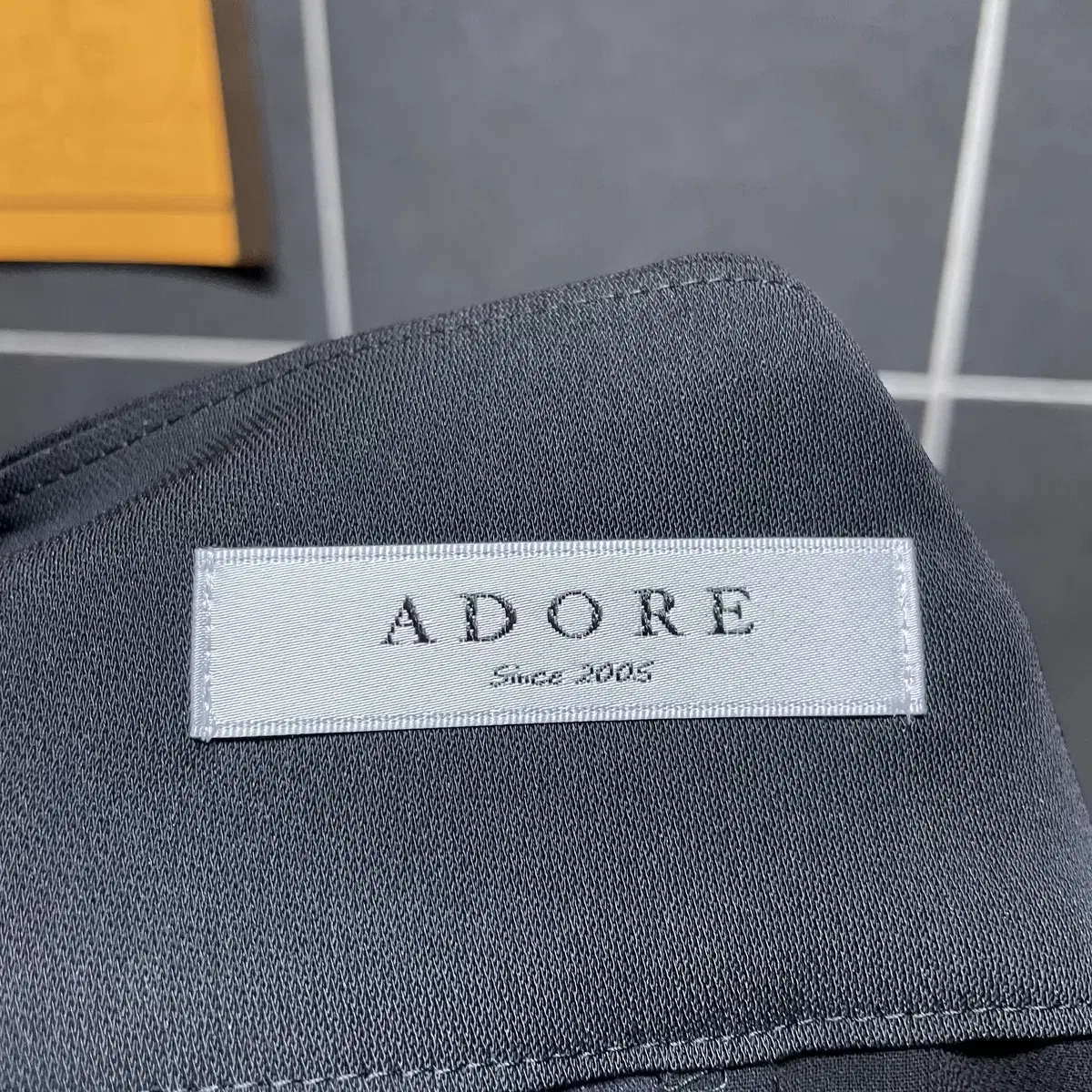 ADORE 아도르 플리츠 시스루 스커트