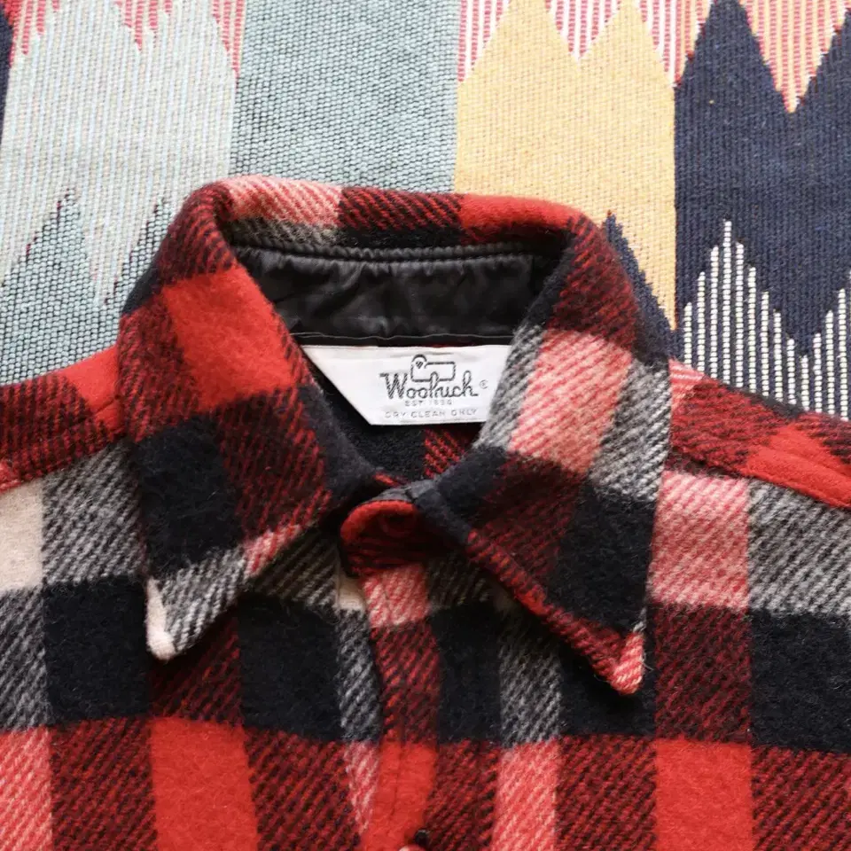 woolrich 70s buffalo plaid cpo shirts