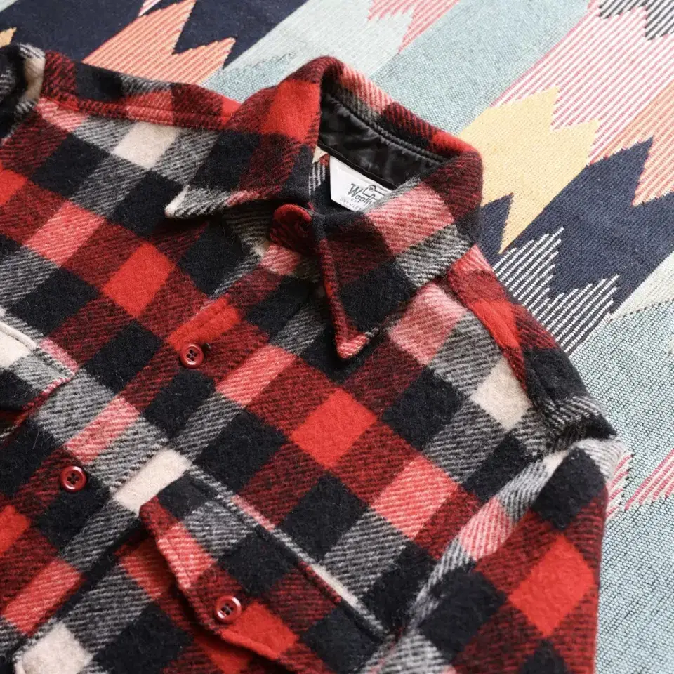 woolrich 70s buffalo plaid cpo shirts