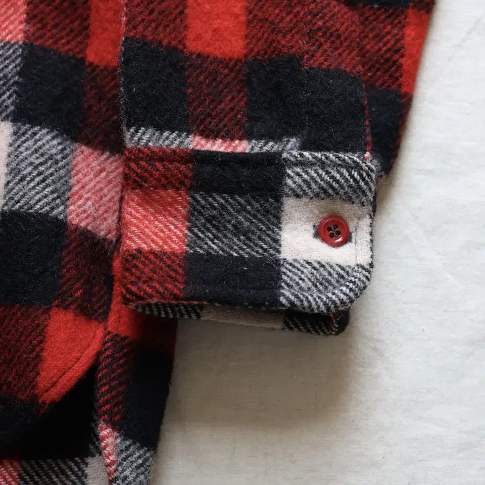 woolrich 70s buffalo plaid cpo shirts