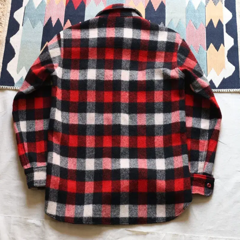 woolrich 70s buffalo plaid cpo shirts