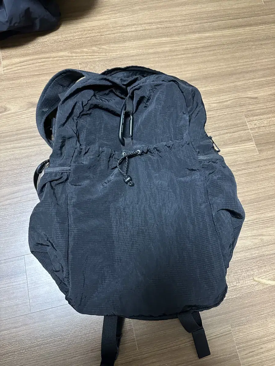 에메모가든 백팩 블랙 085 mmo nylon backpack black