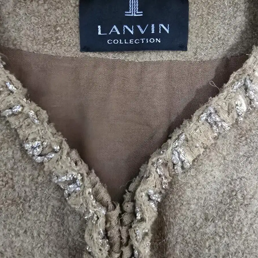 LANVIN 랑방 컬렉션 여성용 양모 알파카 베스트 조끼