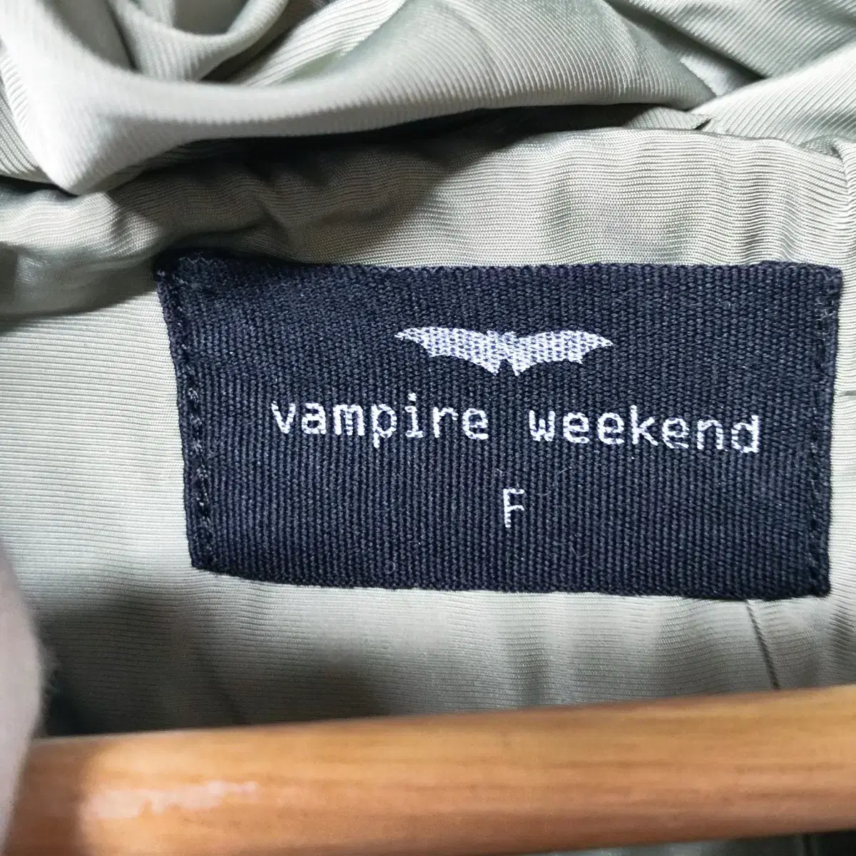 Vampire weekend 덕 다운 롱 패딩 야상 자켓