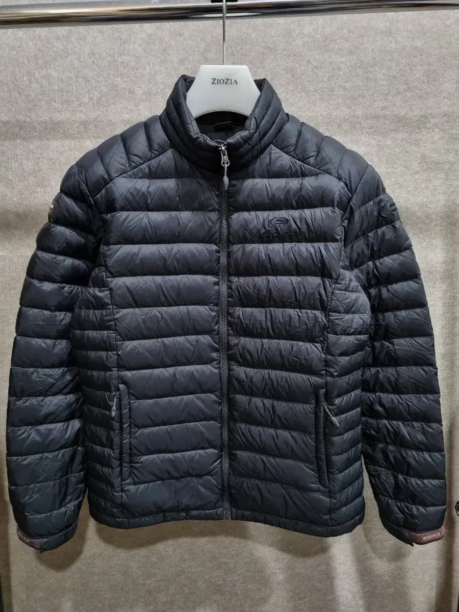 Men's 100% eider down lightweight down jacket