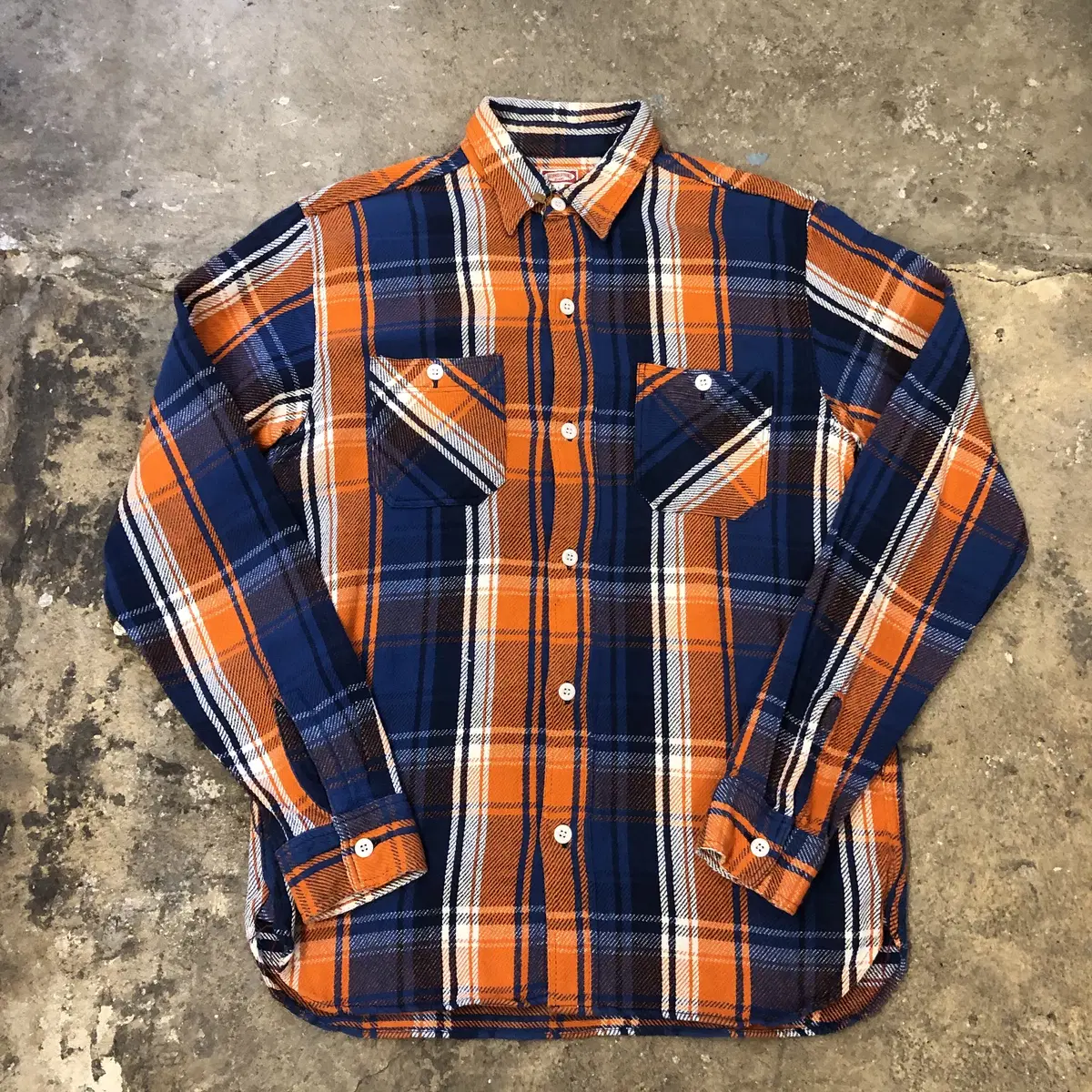 Beams flannel shirt Japan made