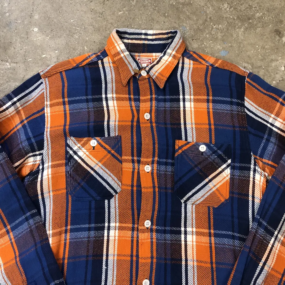 Beams flannel shirt Japan made