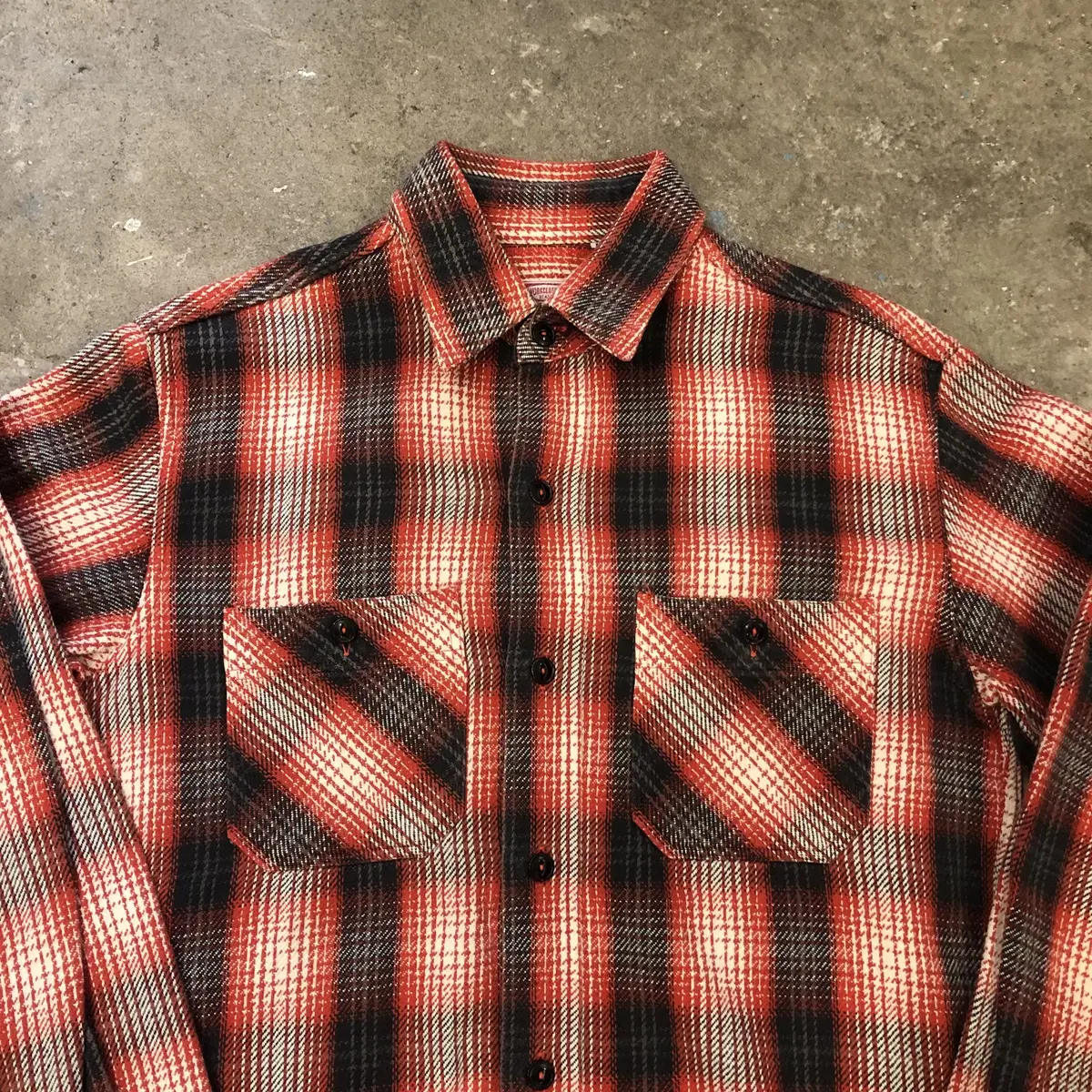 Beams flannel shirt Japan made