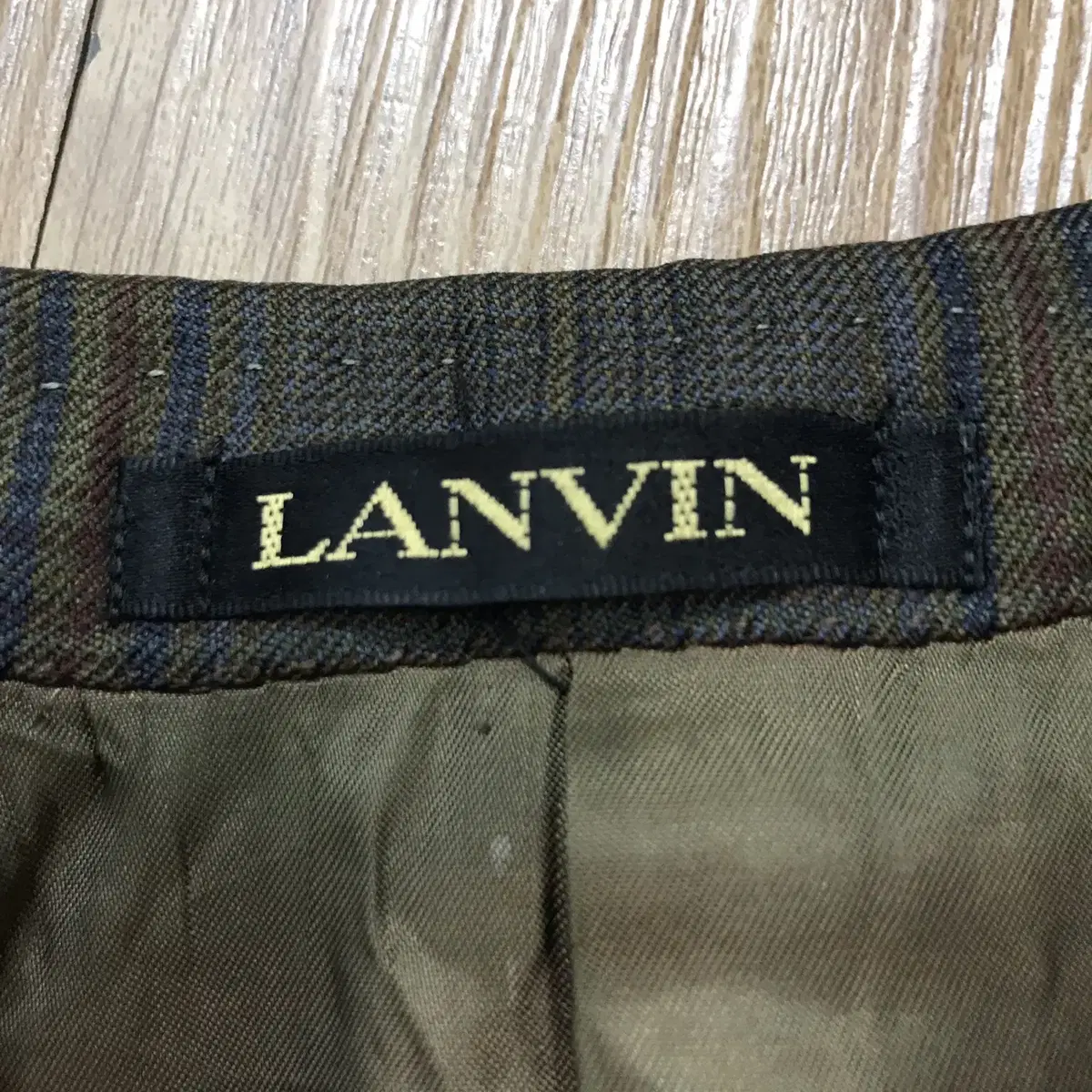 랑방 LANVIN 90s 체크자켓 [남성95]