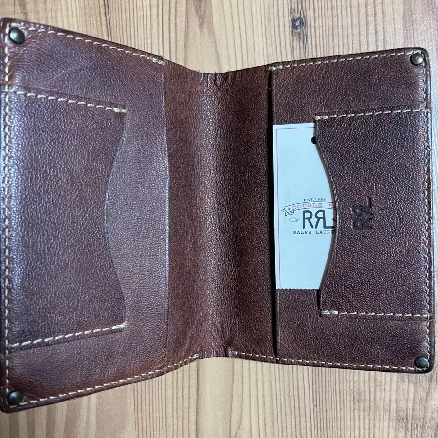 [새제품] RRL Passport Holder (더블알엘 여권 홀더)