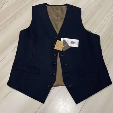 미사용. 택 포함 COMME CA MEN 꼼사맨 지레 베스트 네이비