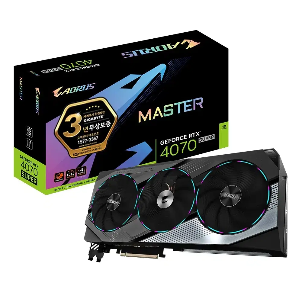 RTX 4070 SUPER MASTER D6X 12GB 제이씨현