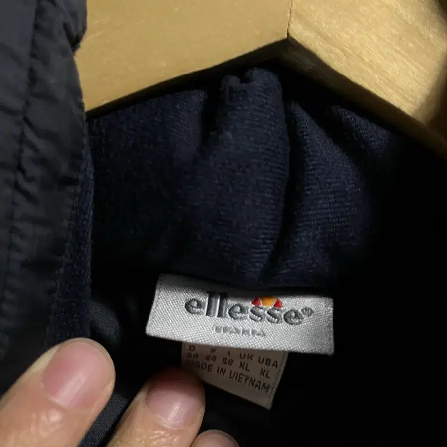 100-105 ellesse 엘레쎄 덕다운 오리털 패딩파카 정품