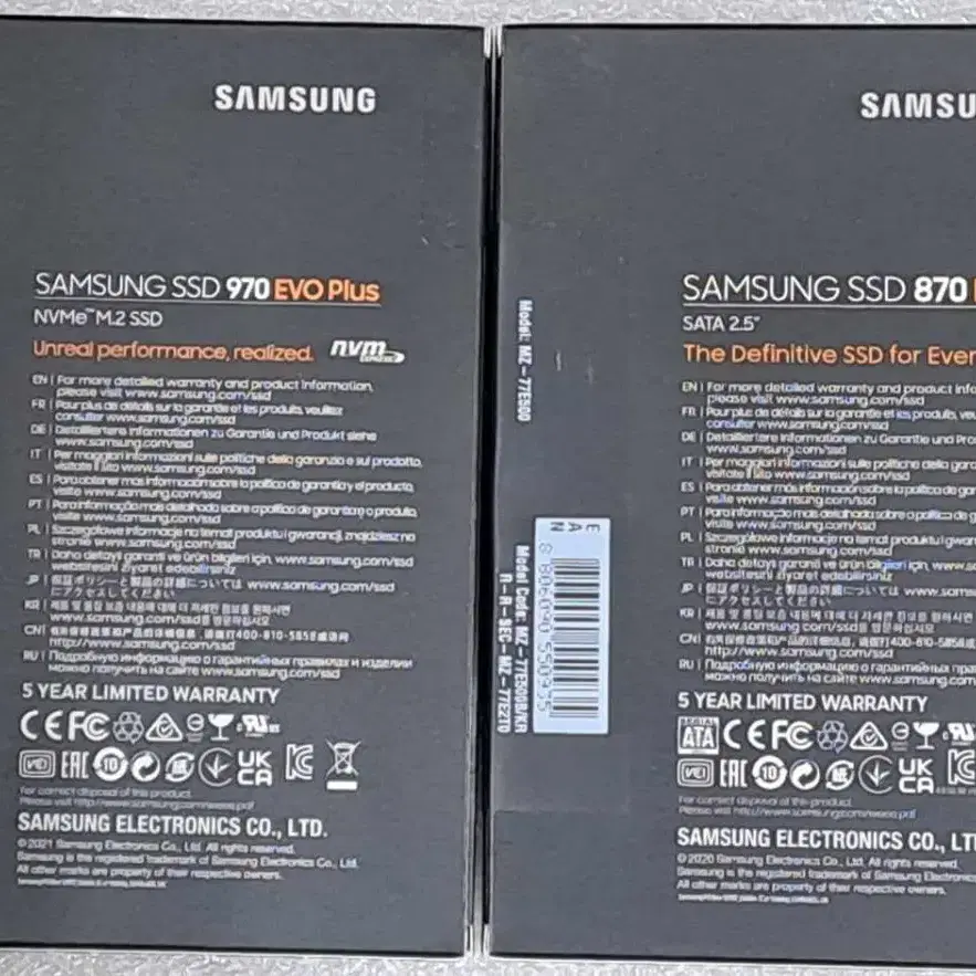 삼성 ssd 870evo 새거 500g