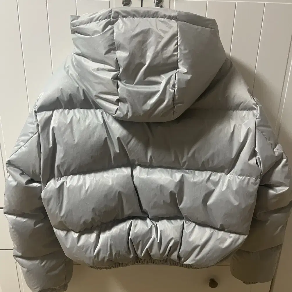 타낫 패딩Muddy puffer jacket(silver)