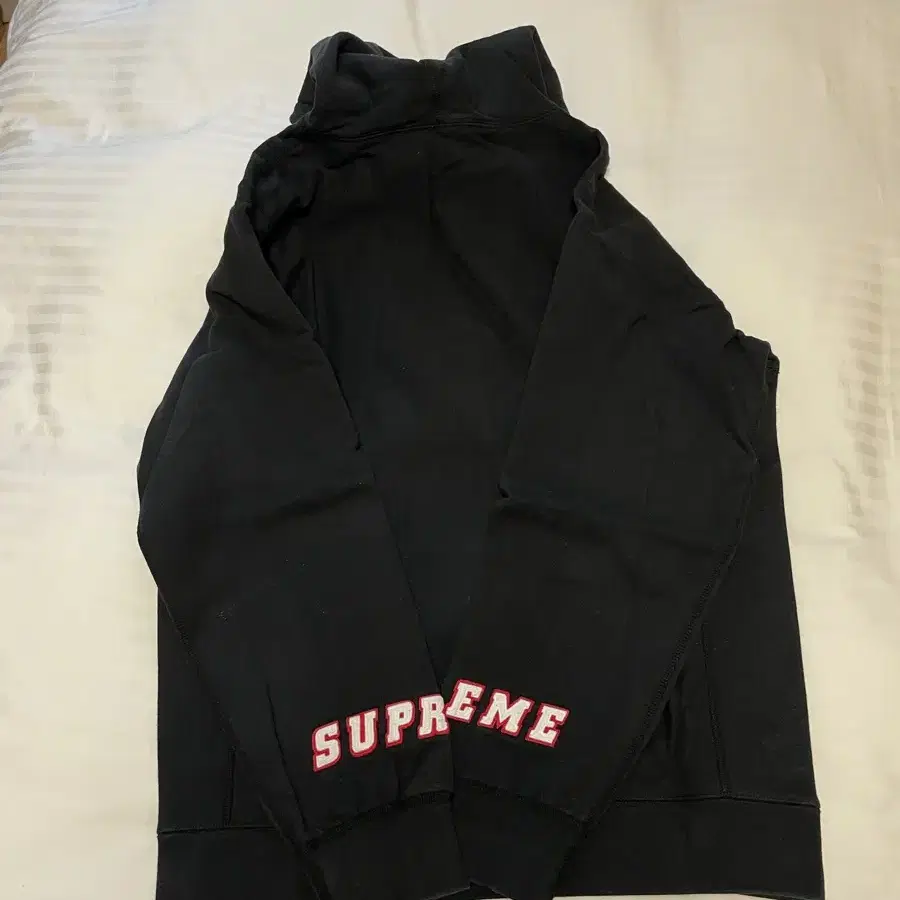 Supreme 슈프림 블랙 후드 XL