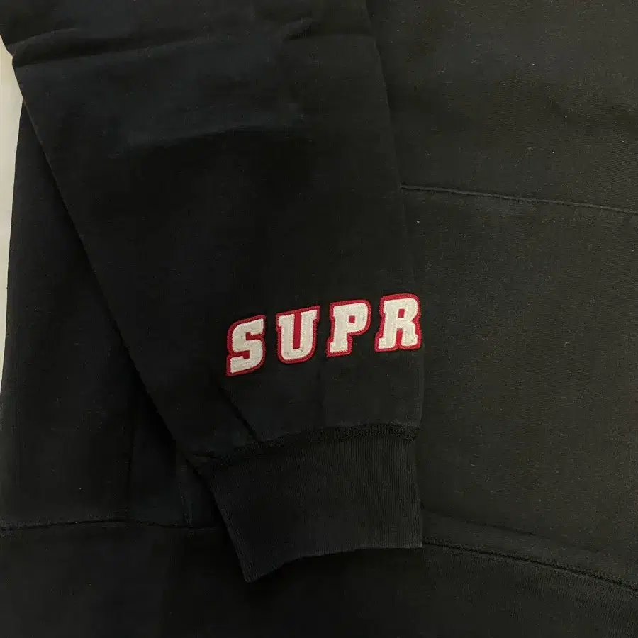 Supreme 슈프림 블랙 후드 XL