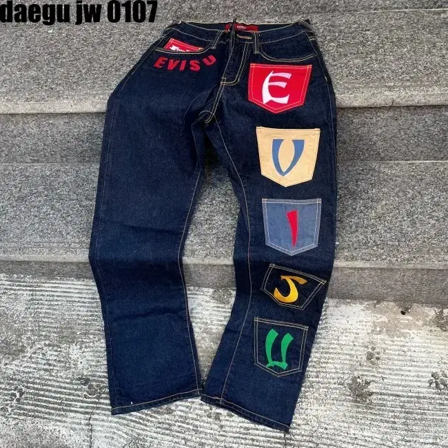 28 EVISU PANTS 에비수 청바지