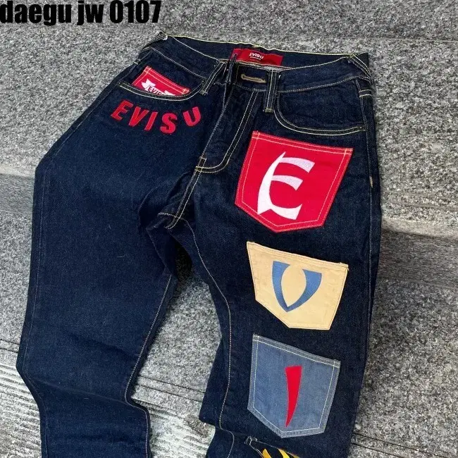 28 EVISU PANTS 에비수 청바지