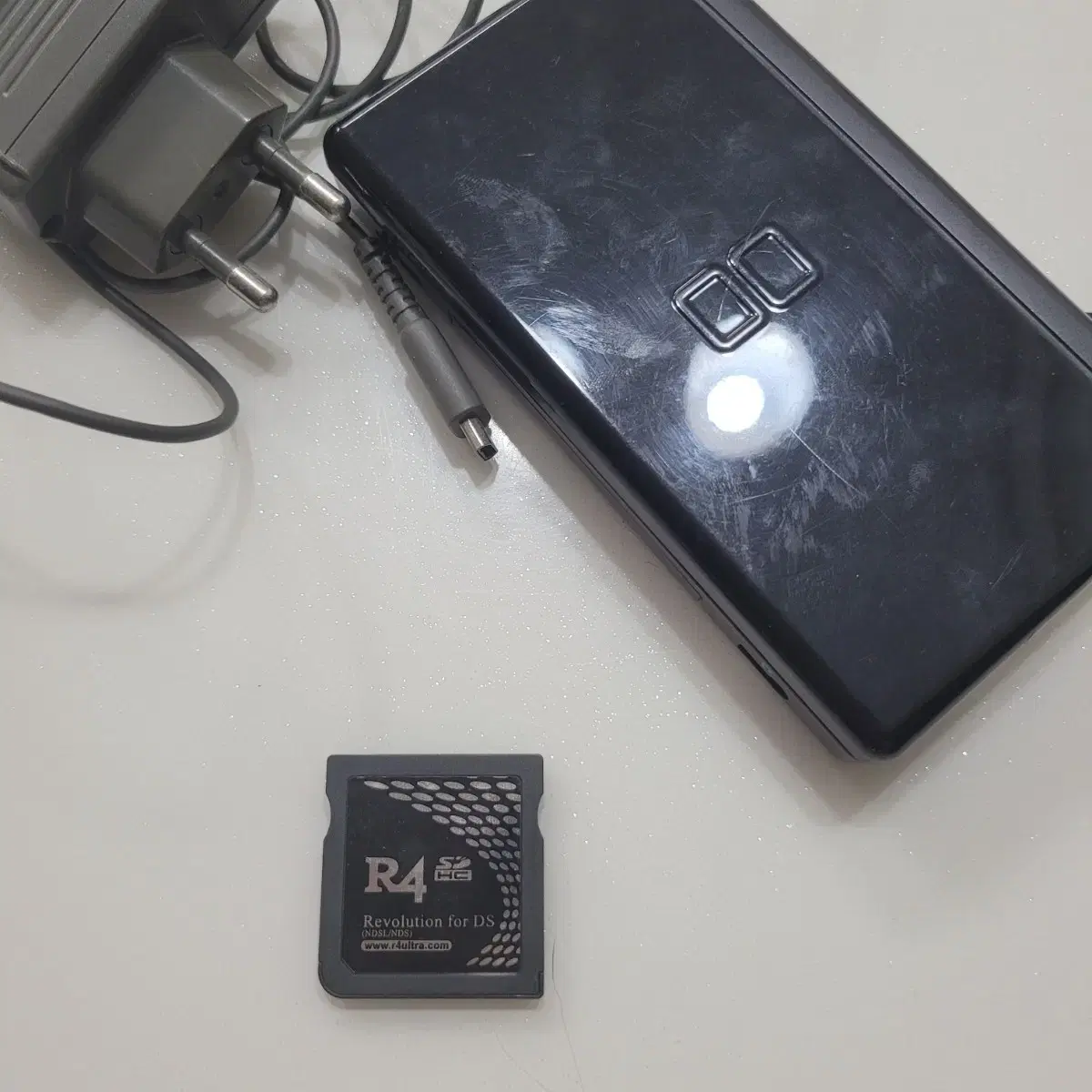 닌텐도 ds lite 블랙 (충전기 펜ㅇ)