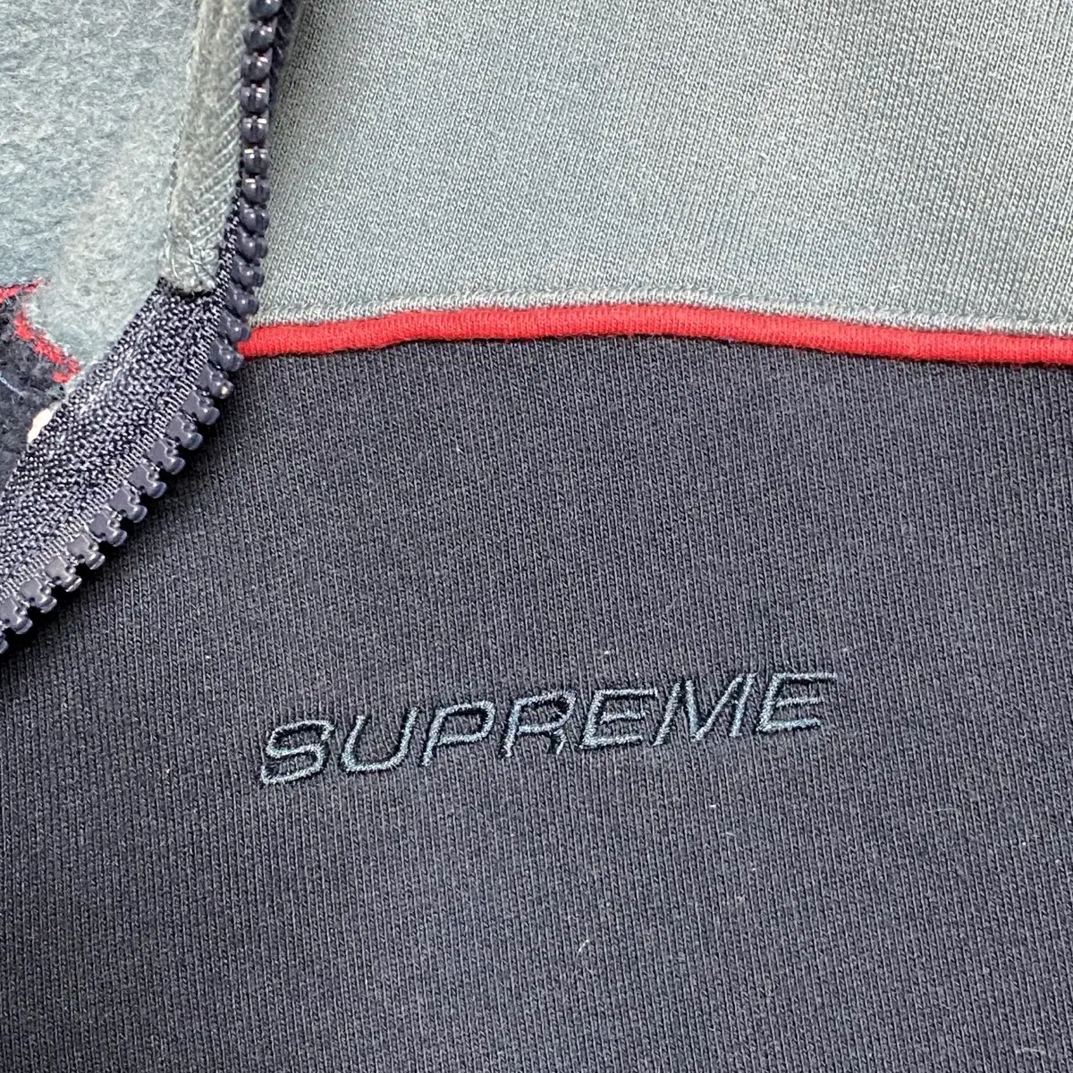 Supreme speedway half zip sweatshirt