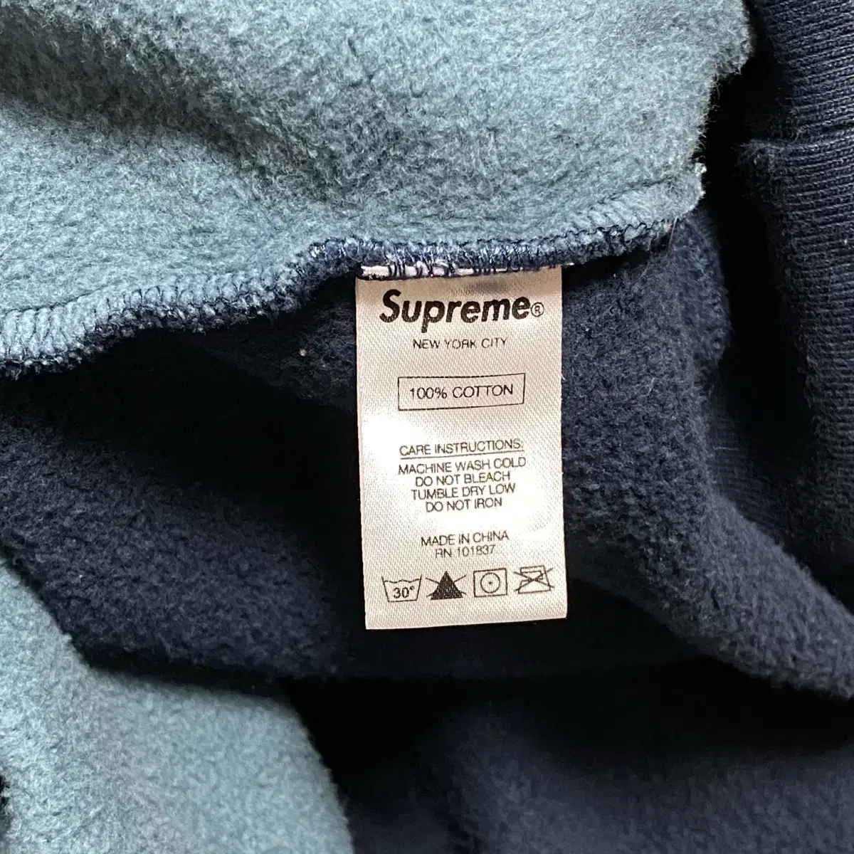 Supreme speedway half zip sweatshirt