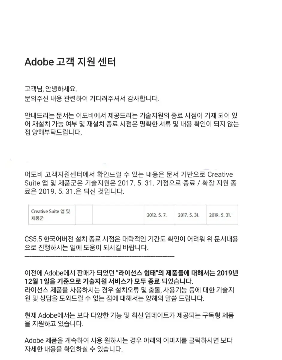 어도비cs6  5.5  상업용 프로그램 있으신분