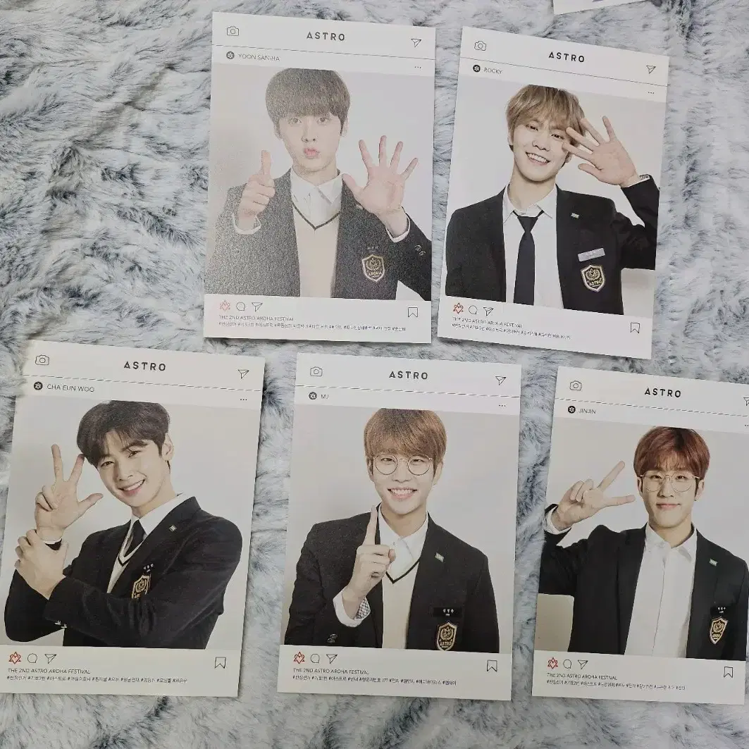 아스트로 2nd AAF POST CARD