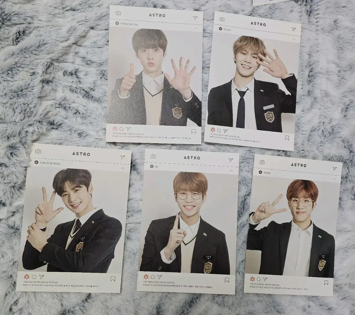 아스트로 2nd AAF POST CARD