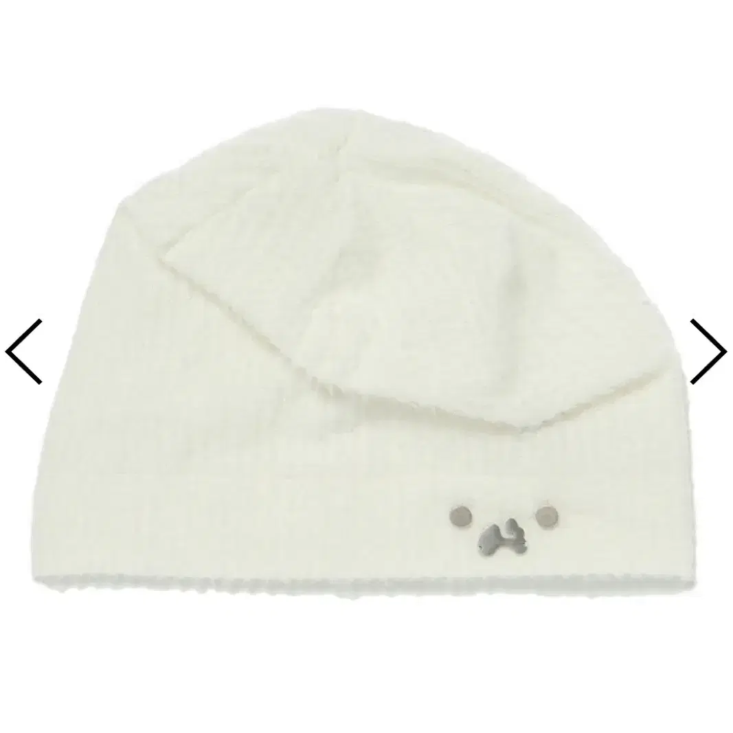 허그유어스킨 비니 아이보리 Furry tucked beanie Ivory