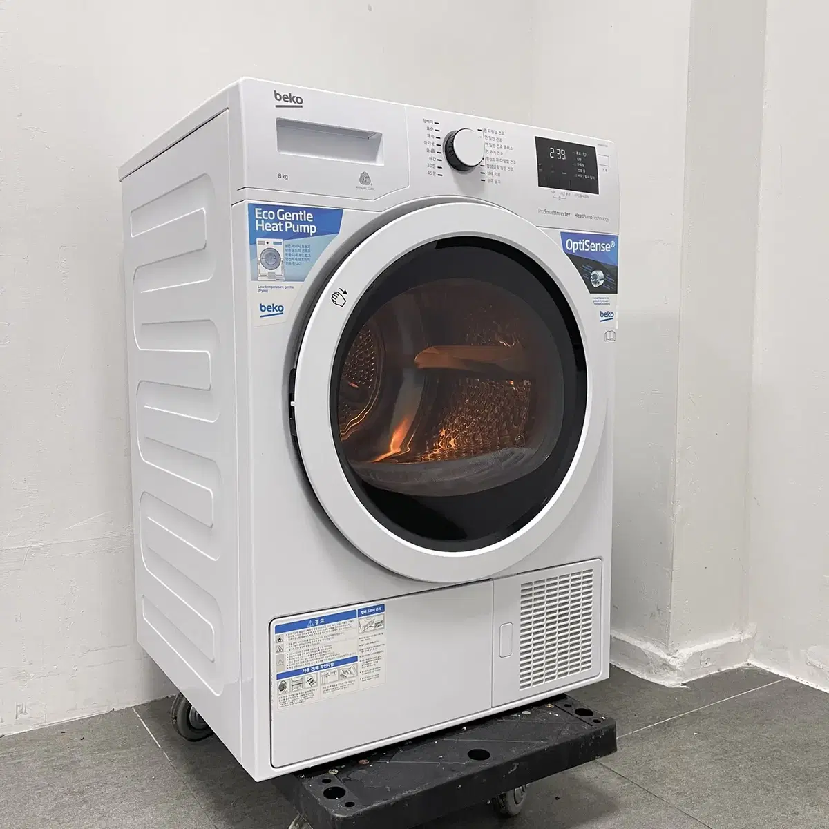 품번732 베코 beko 8kg 중고건조기 상태최상 중고의류건조기