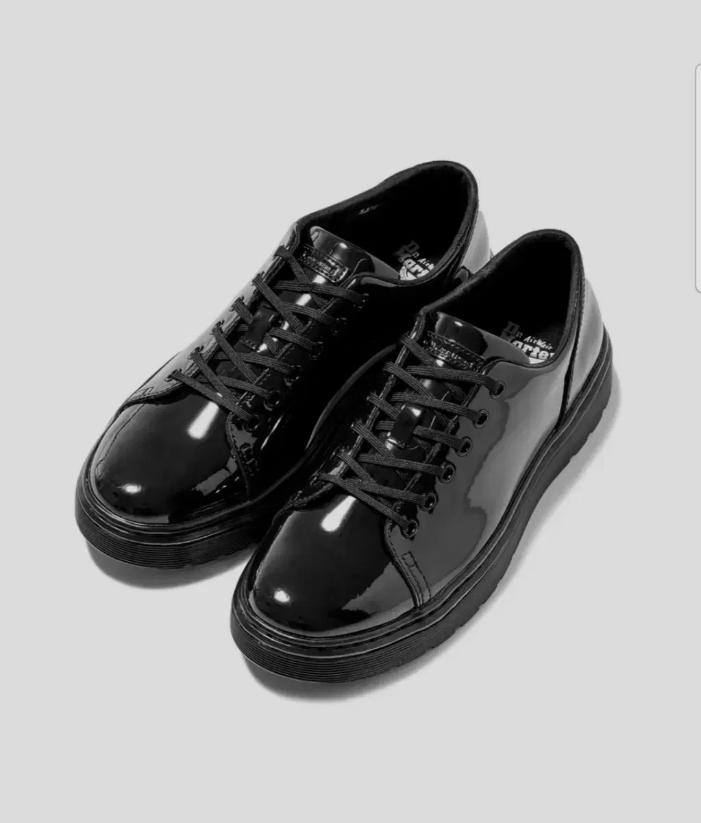 [270] Dr. Martens Dante Patent Black Glossy Shoe Loafer Sneaker Boot