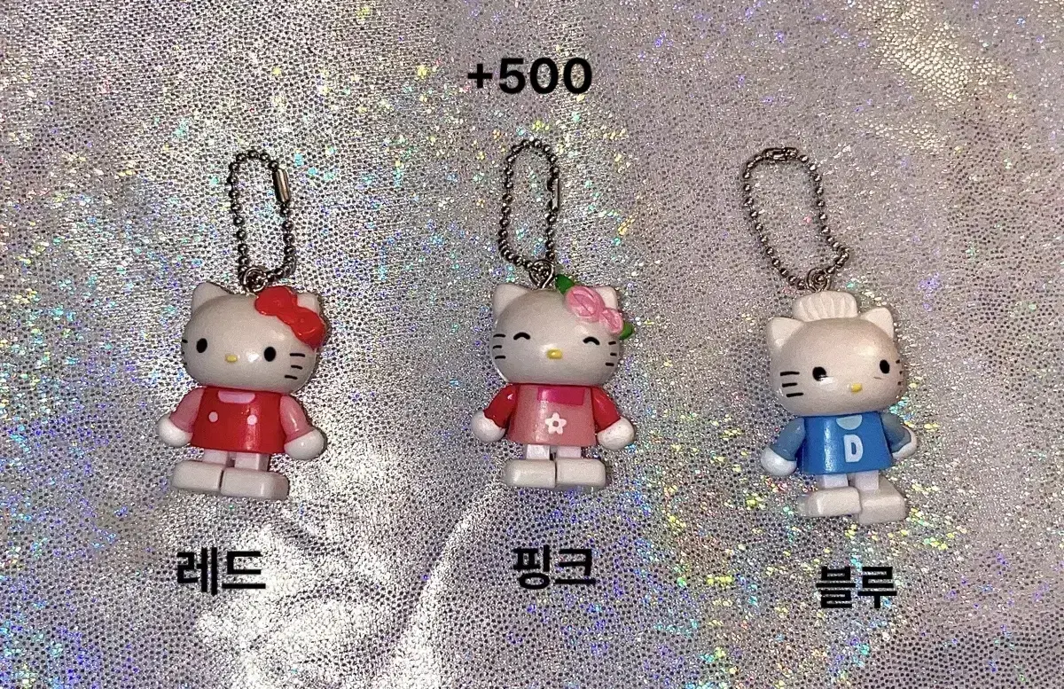 Vintage Classic Hello Kitty LEGO Figure Strap keyring 3 types