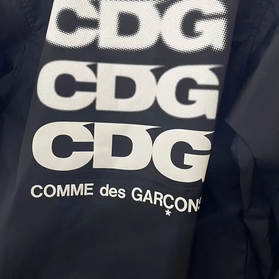 CDG(꼼데가르송) 로고 코치 자켓 S