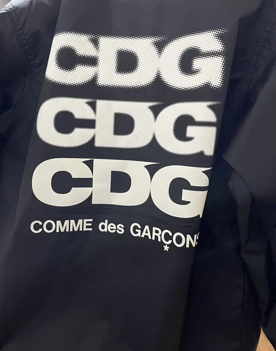 CDG(꼼데가르송) 로고 코치 자켓 S