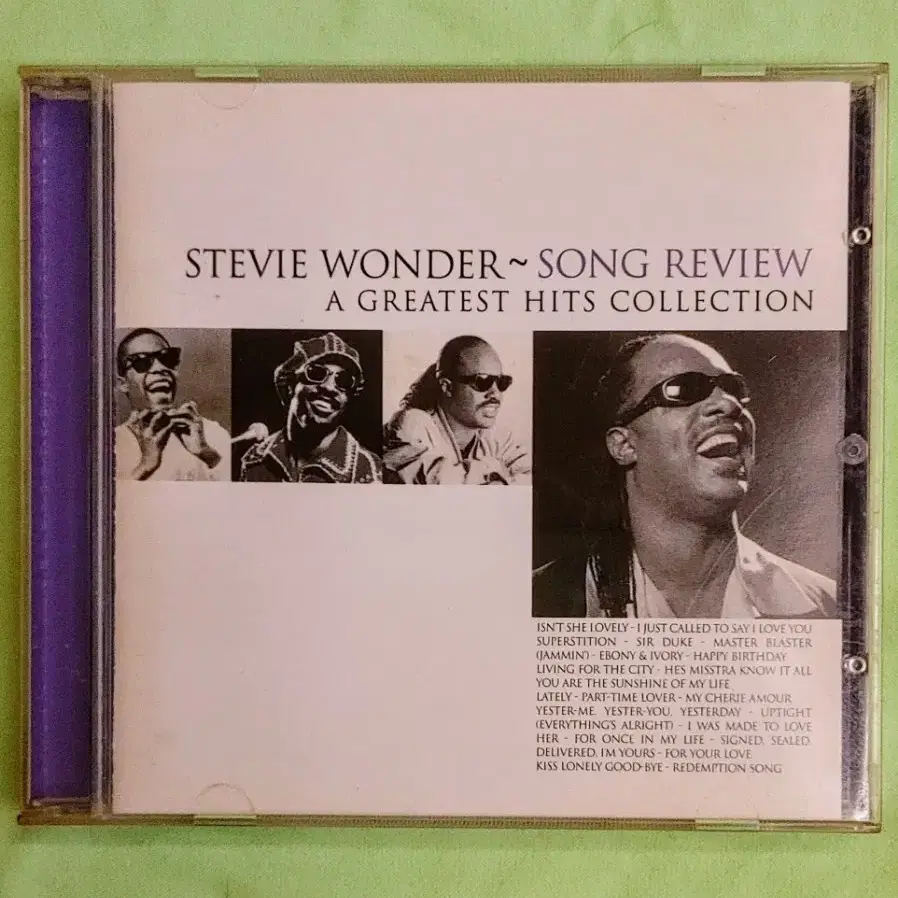 흑인음악 Stevie Wonder 히트 CD R&B