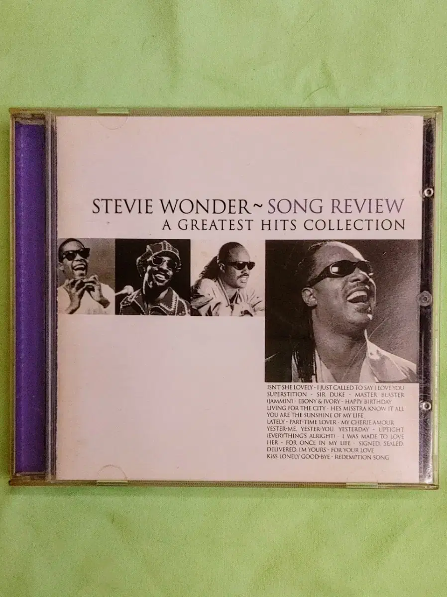 흑인음악 Stevie Wonder 히트 CD R&B