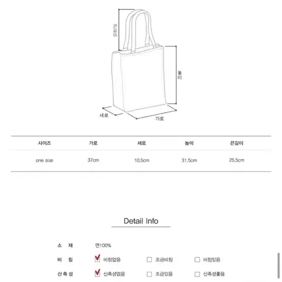 리얼옐로우 에코백 보부상백 캔버스백