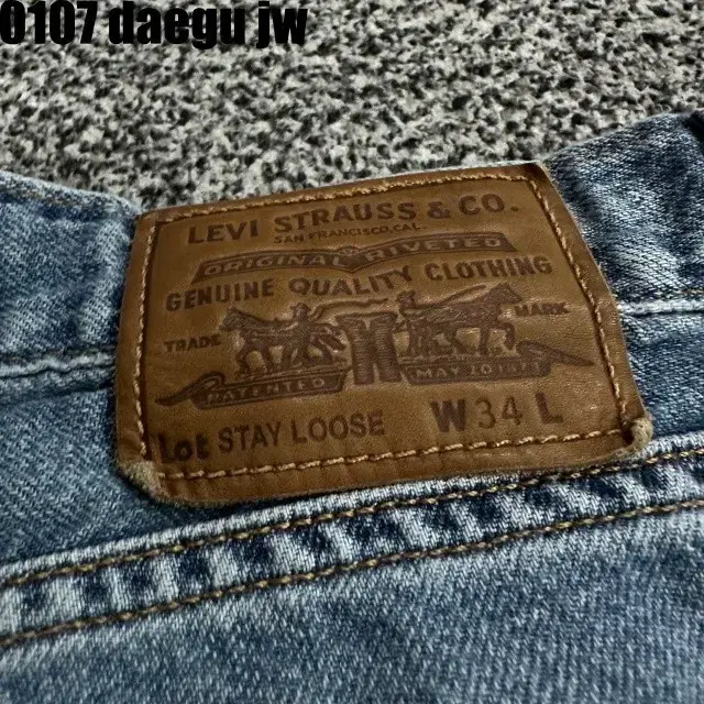 34 LEVI STRAUSS & CO PANTS 리바이스 청바지