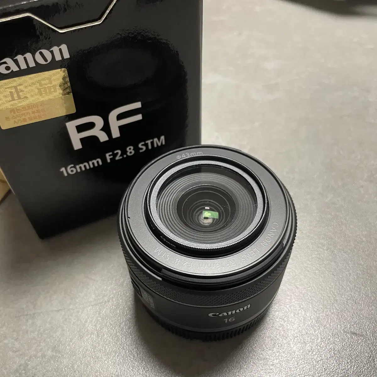 캐논 RF 16mm F2.8 Stm 팝니다