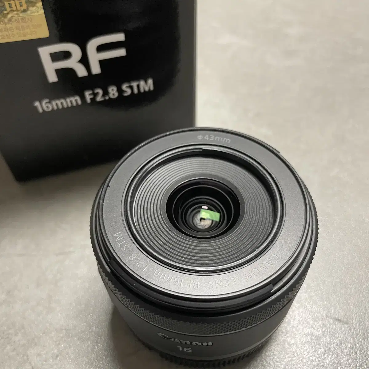 캐논 RF 16mm F2.8 Stm 팝니다