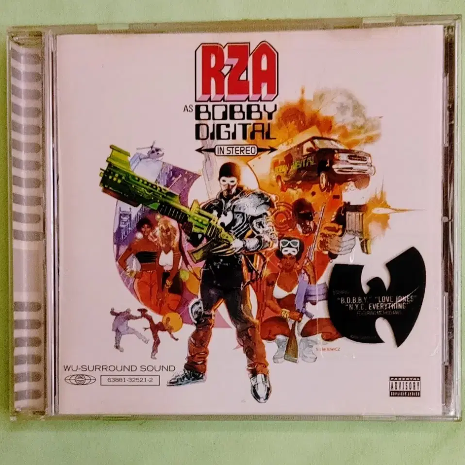 힙합 RZA as Bobby Digital CD 우탱